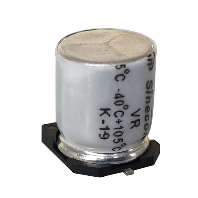 VR 6000-jam seumur hidup pemasangan permukaan mount kapasitor elektrolitik aluminium VR 6000-jam seumur hidup pemasangan permukaan mount kapasitor elektrolitik aluminium