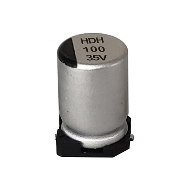 HDH Tegangan Tegangan Tegangan Mount Polimer Aluminium Electrolytic Capacitor
